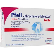 STADA Pfeil Zahnschmerz-Tabletten forte