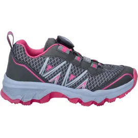 CMP Kinder Wanderschuhe AKSA FITGO FAST HIKING SHOES, Größe 28 - GREY-FUXIA