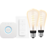 Philips Hue Filament White Ambiance Edison XL 2er-Pack Starterpaket