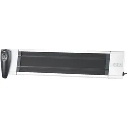 Semptec Infrarot-Dunkelheizstrahler RA-324 Timer Fernbedienung 2.400 Watt IP55 Heizung