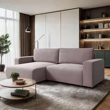 lookway Ecksofa OPERA mit Schlaffunktion und Bettkasten, Poso 27