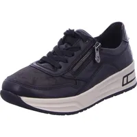Rieker Damen N8114 Schnürschuhe, Schwarz, 37 EU