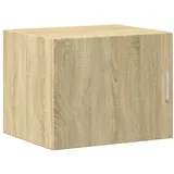 vidaXL Wandschrank Sonoma-Eiche 50x42,5x40 cm Holzwerkstoff