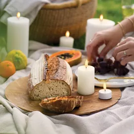 uYuni LED Kerze PIA H:10 cm schwarz