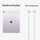 Apple iPad Air M4 2026 13" 128 GB Wi-Fi + Cellular Violett