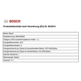 Bosch HBA553BA0