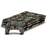 Head Case Designs Braun Und Grüner Camo Tarnung Vinyl Haut Gaming Aufkleber Abziehbild Abdeckung kompatibel mit Sony Playstation 4 PS4 Pro Console and DualShock 4 Controller