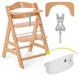 hauck Hochstuhl Alpha Plus - im Sparset inkl. Aubewahrungskorb (Hochstuhl)