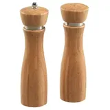 KESPER Pfeffermühle und Salzstreuer Set 2-teilig, 13610 Salz- Pfeffermühlen-Set Holz,
