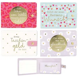 DEPESCHE WUNSCHERFÜLLER Papier-Geldbörse Glamour 1 von 4 sort.