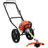 vidaXL Freischneider mit Rädern Orange 52 cm3 1,45 kW