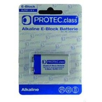 Protec.class PBAT 9V Block Alkali Batterie