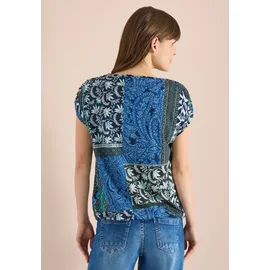 Cecil Print-Shirt Blau XXL