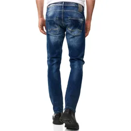 RUSTY NEAL YAMATO Straight Fit Dunkelblau 36