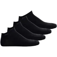 Boss Herren Sneaker-Socken, 4er Pack - AS Uni CC, knöchellang, Baumwoll-Mix Schwarz 39-42
