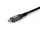 Equip 128892 USB 2.0 C auf C 90° abgewinkeltes Kabel 2m Schwarz
