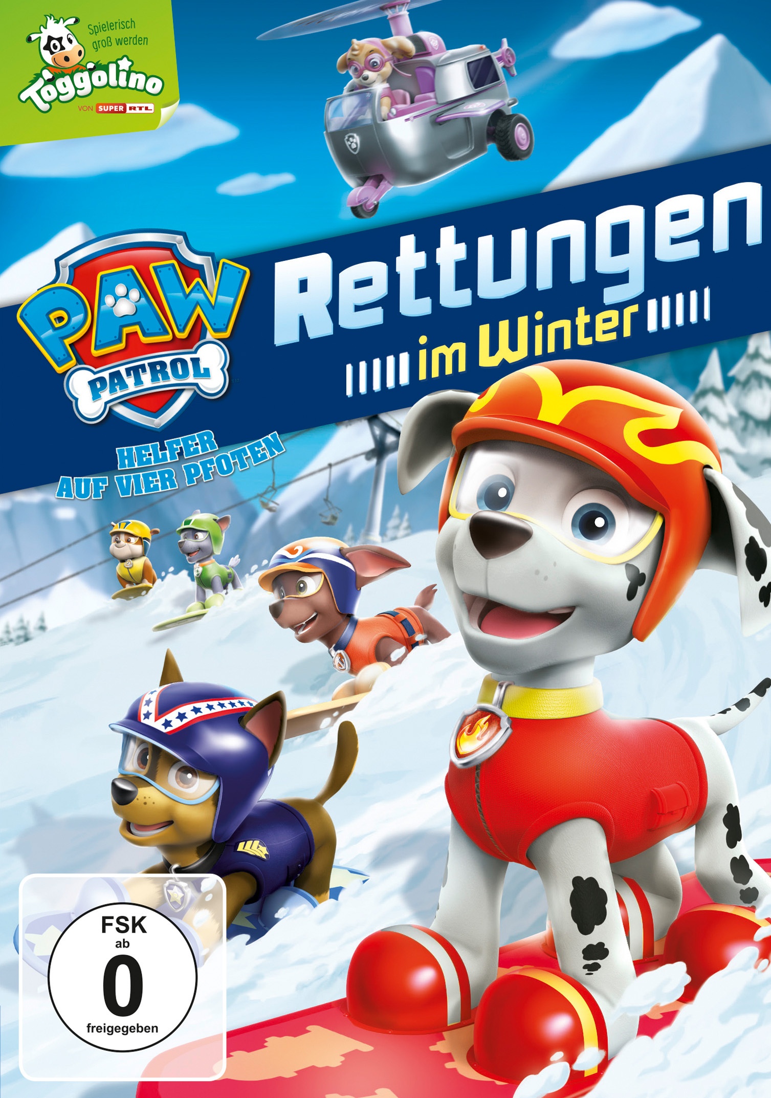 Paw Patrol - Rettungen Im Winter (DVD)
