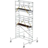 Günzburger Munk Rollgerüst SG 0,75 x 2,45 m mit Fahrbalken Plattformhöhe 4,66 m