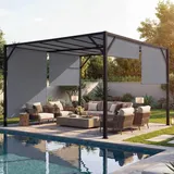 Mendler Pergola Baia 400 x 300 cm grau