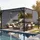 Mendler Pergola Baia 400 x 300 cm grau
