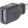 Heitech USB-C Adapter 3 m Schwarz