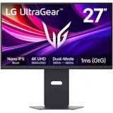 LG UltraGear 27G850A-B 68,6cm (27") 4K/FHD (Dual Mode) IPS Gaming Monitor 16:9 HDMI/DP2.1 240Hz/480Hz 1ms