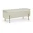 BIZZOTTO Sitzbank Irina Samt Beige 1–2 Personen