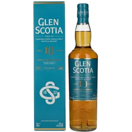 Glen Scotia 10 Years Old Classic Campbeltown Malt 40% vol 0,7 l Geschenkbox