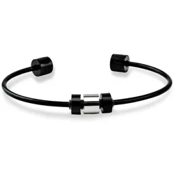 dKeniz Armreifen Edelstahl Armbänder & Armreife   Weiss 