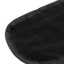 SUNRIDE Brusterweiterung für Pferdedecken aus Polarfleece und 1200D Ripstop XL Schwarz
