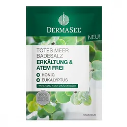 Dermasel Totes Meer Badesalz Erkältung & Atemfrei