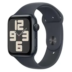 Apple Watch SE GPS 44mm Alu Mitternacht Sportarmband Mitternacht - S/M