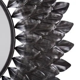 Beliani Spiegel rund Metall 70 cm