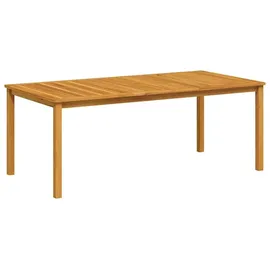 vidaXL Gartentisch 200 x 100 x 74 cm braun