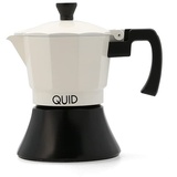 Quid COCCO Kaffeemaschine aus Aluminiumguss, 3 Tassen