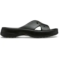 Crocs Herren Classic Womens Cross Strap Badeschlappen, Black, 39/40