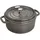 Staub Cocotte 26 cm rund graphitgrau