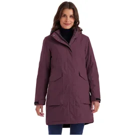 KILLTEC Damen Funktionsparka, 42, in lila Pflaume4410