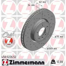 ZIMMERMANN Bremsscheibe SPORT Z 450.5226.52