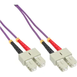 InLine LWL Duplex Kabel - SC/SC - 50/125μm - OM4 - 25m