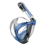 Cressi Duke Schnorchelmaske - Clear / Blue - S-M