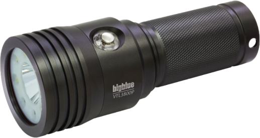 BigBlue 3800-Lumen Dual-Beam Light - Wide & Narrow - Unterwasser Videolicht mit 3800 Lumen