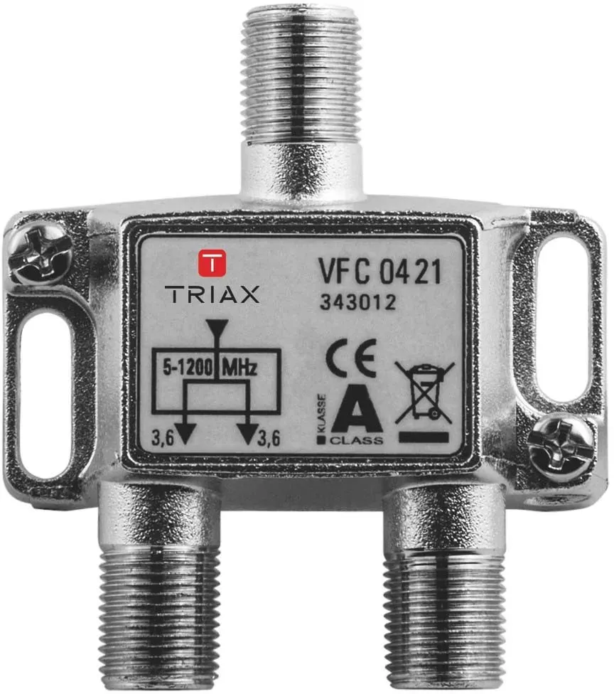 Triax Verteiler 2f. VFC 0421 1,2 GHz