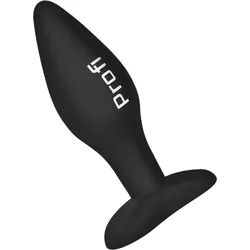 Silikon-Analdildo für Kenner, 14 cm, schwarz