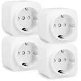 Amazon Basics Smarter Stecker Weiß 4 St.