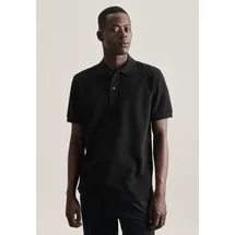 Seidensticker Poloshirt schwarz XL