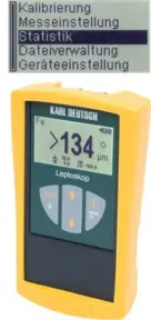 Karl DEUTSCH Schichtdickenmessgerät Universal Leptoskop, Typ: 2042SET