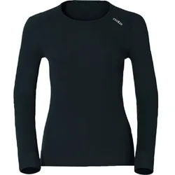 Odlo Damen BL Top Crew Neck Longsleeve schwarz