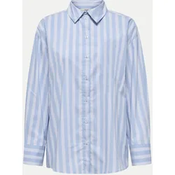 Oversize Shirt Blau S