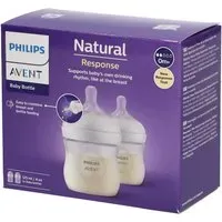 PHILIPS Avent Natural Response Biberons à réponse naturelle 2 x 125 ml SCY900/02 Bouteilles pc(s)